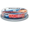 Philips DVD+RW Rewritable 4.7GB 4x (Tube of 10pcs)