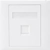 Astrotek Cat5e RJ45 Wall Face Plate 86x86mm 1-Port Socket Kit