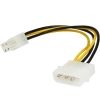 Astrotek Internal Power Molex Cable 20cm - 4-Pins to 8-Pins ATX EPS 12V Motherboard Power Supply Adapter Converter