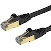 StarTech 1m Black Cat6a Ethernet Cable - STP