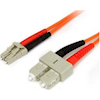 StarTech 1m Multimode Fiber Patch Cable LC - SC