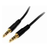 STARTECH 1.8m SLIM 3.5mm STEREO AUDIO CABLE - M/M - 3.5mm AUDIO CABLE LTW