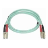 STARTECH.COM 5M AQUA OM4 LC TO LC Multimode DUPLEX FIBER OPTIC PATCH CABLE LTW
