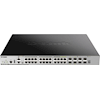 D-Link (DGS-3630-28PC) 28-Port Gigabit xStack Layer 3+ Managed Stackable PoE Switch with 24 PoE 1000Base-T (4 Combo SFP) and 4 10 GbE SFP+ Ports