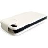 OEM Verticle Leather Hard Case with Card Slot for iPhone 5 (Black and White Only)