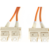 4Cabling 5m SC-SC OM1 Multimode Fibre Optic Cable - Orange