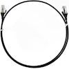 4Cabling 4m Cat6 RJ45 RJ45 Ultra Thin LSZH Network Cables - Black