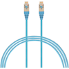 4Cabling 1.5m Cat6a RJ45 S/FTP Thin LSZH 30 AWG Network Cable - Blue