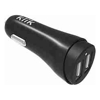 COMSOL KLIK DUAL PORT USB CAR CHARGER 17W - BLACK