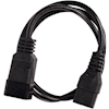 IEC C19 to C20 Power Cable 15A Black 3m