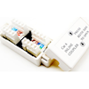 Cat 6 Inline Coupler - Punch Down: White