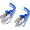 Astrotek Cat6a Shielded Cable 25cm/0.25m Blue Colour 10GbE RJ45 Ethernet Network LAN S/FTP LSZH Cord 26AWG PVC Jacket