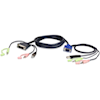 Aten 3m USB VGA to DVI-A KVM Cable with Audio
