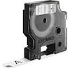 Dymo Black on White 12mm D1 Tape