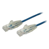 Cable - Blue Slim Cat6 Patch Cord 2.5m