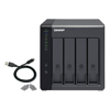 Qnap TR-004, 4-Bay DAS (No Disk) Hardware RAID Expansion for Qnap NAS, Win, Mac, Linux Device