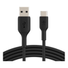 Belkin 2M USB-A to USB-C Charge/Sync Cable, Boost Charge, Black, 2 YRS