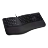 PRO FIT Ergonomic Wired Keyboard - Black