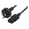 BluPeak 2m Power Cable 3-Pin AU Male to C13 Female-Sold by carton (20 per carton) Minimum order QTY 20