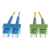 2m SC-SC/APC OS1 / OS2 Singlemode Fibre Optic Duplex Cable