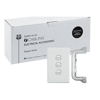 4C | Elegant Wall Switch 3 Gang 250V 16A - Vertical - 10 Pack with 10 FREE C-Clips
