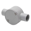 4C | Junction Box 25mm 2 Way Through - 10 Pack