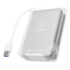 Icy Box IB-AC7032-U3 Single Adapter and Enclosure for 2x 2.5 inch SATA HDDs/SSDs