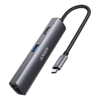 ANKER POWER EXPAND+ 5 IN 1 USB ETHERNET HUB - GRAY METAL