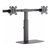 Brateck Dual Screen Pneumatic Vertical Lift Monitor Stand Fit Most 17-27 Monitors Up to 6kg per screen VESA 75x75/100x100