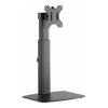 Brateck Single Screen Pneumatic Vertical Lift Monitor Stand Fit Most 17"-27" Flat and Curved Monitors Up to 7 kg per screen VESA 75x75/100x100