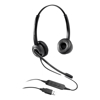 Grandstream GUV3000 Dual Ear USB Headset, Noise Canceling Microphone, HD Audio, 2m USB Cable, Suits Teams, Zoom, 3CX, Inline Controls