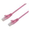 BluPeak 1m Cat6 UTP LAN Cable - Pink-Sold by carton QTY 20 units
