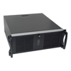 Chenbro RM42300 Black 4U Rackmount Case, No PSU, 2x USB 2.0, External 3x 5.25 ,Internal 4x 3.5 , 1x Slim ODD Slot, 1x 120mm Fan