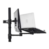 Atdec Notebook Monitor arm combo Mount - Black