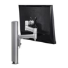 Atdec AWM Single Monitor arm solution - 460mm articulating arm - 400mm Post - Grommet Clamp - Silver