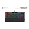 Corsair K100 RGB, Cherry MX SPEED, AXON 44-Zone RGB, PBT Double-Shot Keycaps, Black,  Mechanical Gaming Keyboard