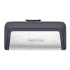 SanDisk 256GB Ultra Dual Drive Go 2-in-1 USB-C  USB-A Flash Drive Memory Stick 150MB/s USB3.1 Type-C Swivel for Android Smartphones Tablets Macs PCs