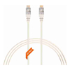 1.5m Cat 6A RJ45 S/FTP Thin LSZH 30 AWG Pack of 50 Network Cable. White