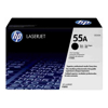 HP CE255A No.55A Black Toner Cartridge (6K) - GENUINE
