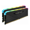 DDR4, 3600MHz 32GB 2x16GB DIMM, Unbuffered, 18-22-22-42, XMP 2.0, VENGEANCE RGB RS Heatspreader, RGB LED, 1.35V, for AMD Ryzen & Intel XMP