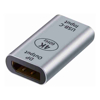 Astrotek USB-C to DP DisplayPort Female to Female Adapter support 4K@60Hz Aluminum shell Gold plating for Windows Android Mac OS