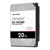 WD Ultrastar 20TB 3.5" Enterprise HDD SATA 512MB 7200RPM 512E TCG P3 DC HC560 24x7 Server 2.5mil hrs MTBF (WUH722020ALE6L4)