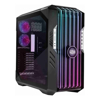 COOLER MASTER HAF 700 EVO, EDGE-LIT ARGB TEMPERED GLASS INTAKE BLADES DESIGN, BUILT-IN LCD
