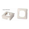 OE Elsafe | Workstation Data Bezel -  25.4sq Cutout to suit AU/ NZ | Black