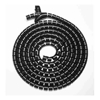 Brateck 30mm/1.2" Diameter Coiled Tube Cable Sleeve   Material Polyethylene(PE) Dimensions 1000x30mm -Black