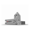 Lindy USBA Port Block/Key x4 W