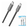 8ware 1.5m Super Ultra USB-C to Lightning Cable Super Fast charging Strength Aluminium flexible nylon Apple iPone iPad iPod Mac Retail Pack