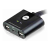 Aten US424 4x4 USB 2.0 Peripheral Switch With Remote Port Selector