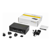 STARTECH.COM 4 Port DISPLAYPort KVM SWITCH, DUAL SCREEN, USB, AUDIO, NO CABLE, 2YR