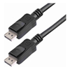 STARTECH.COM 0.5M DISPLAY1.2 CABLE WITH LATCH, 4K, SUPPort DPCP, HDCP, MULTI STREAM, LTW